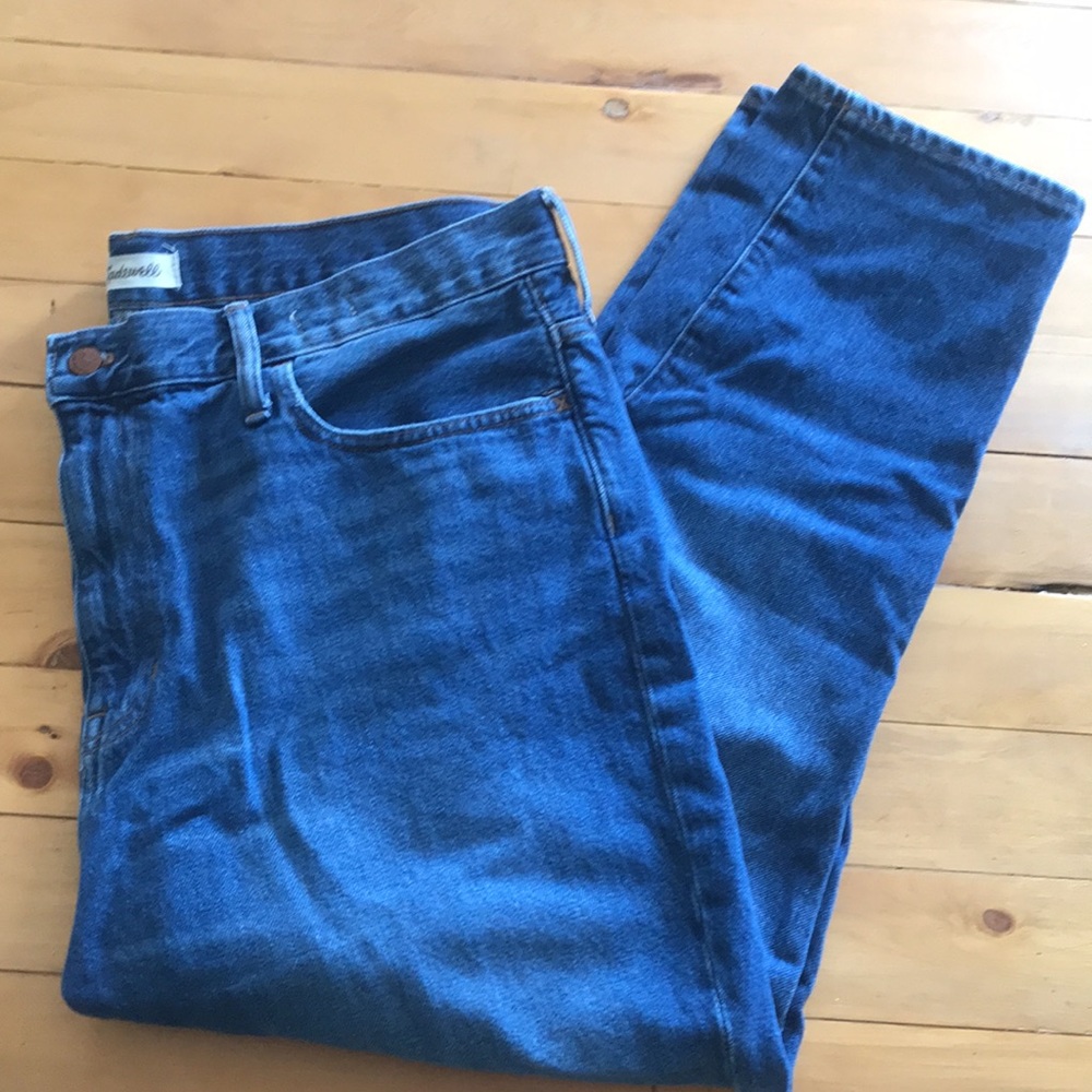 Madewell Size 34 Plus Mom Jean Downey Wash